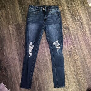 American Eagle 360 next level stretch high rise jeggings